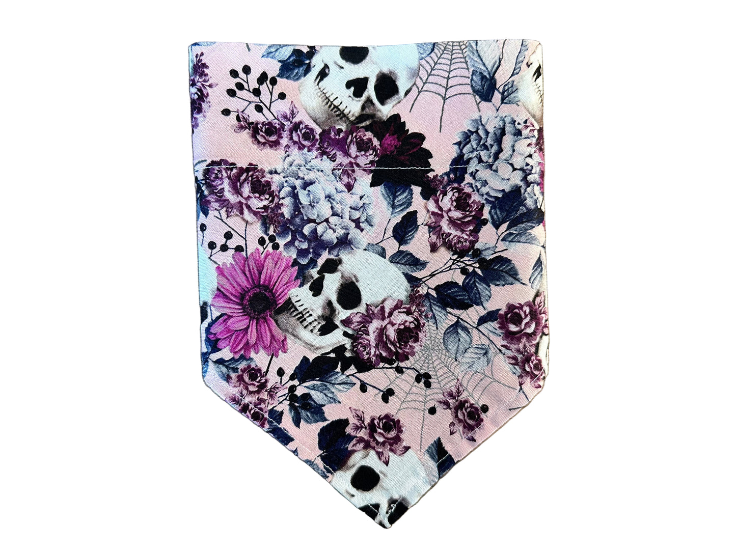 Floral Skulls | Pink | Bandana