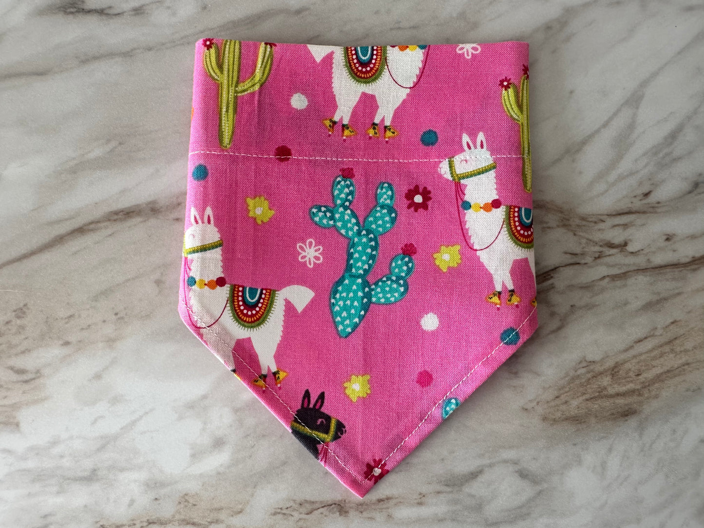 Llamas | Pink | Bandana