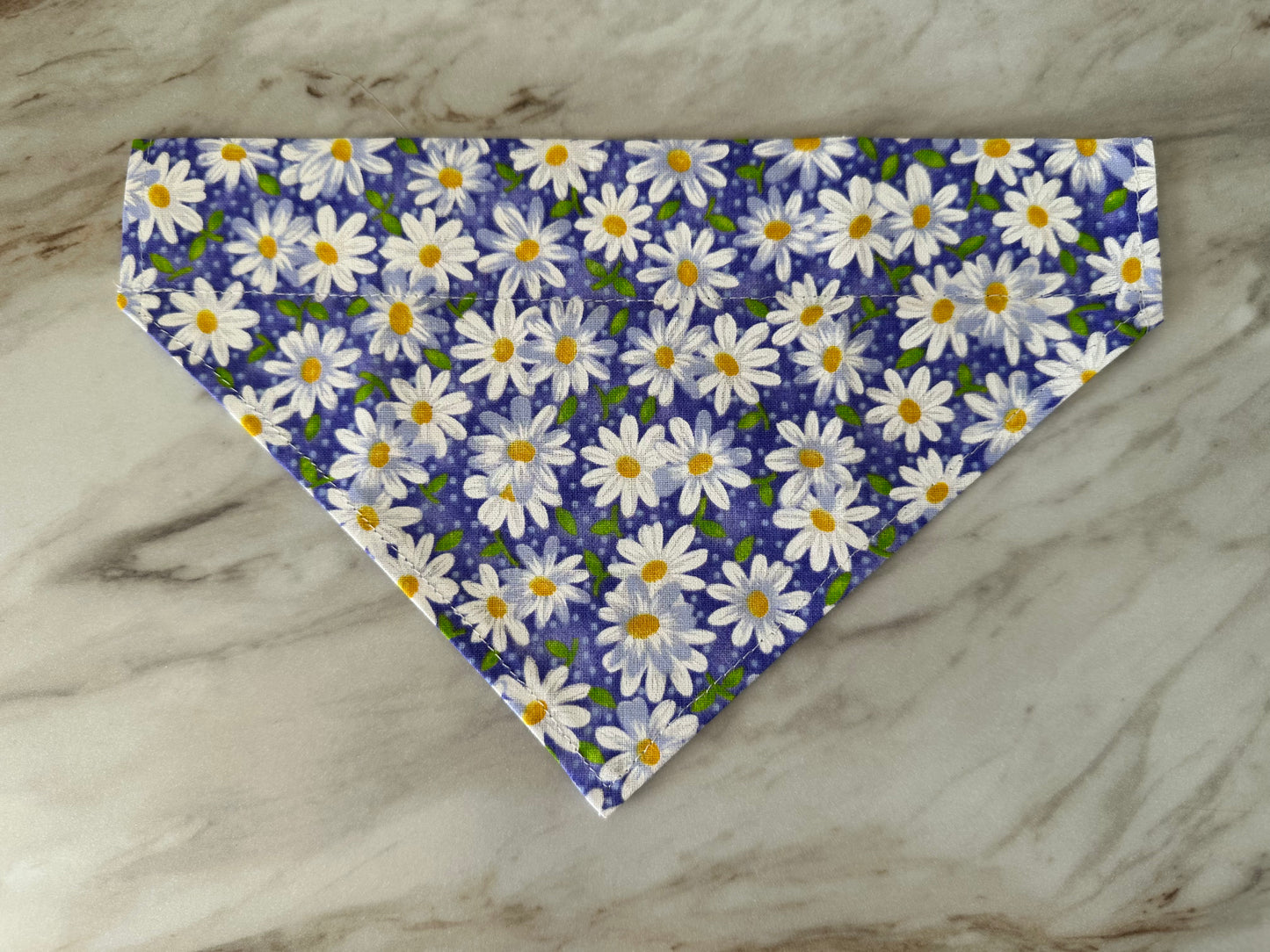 Floral | Daisies | Purple | Bandana