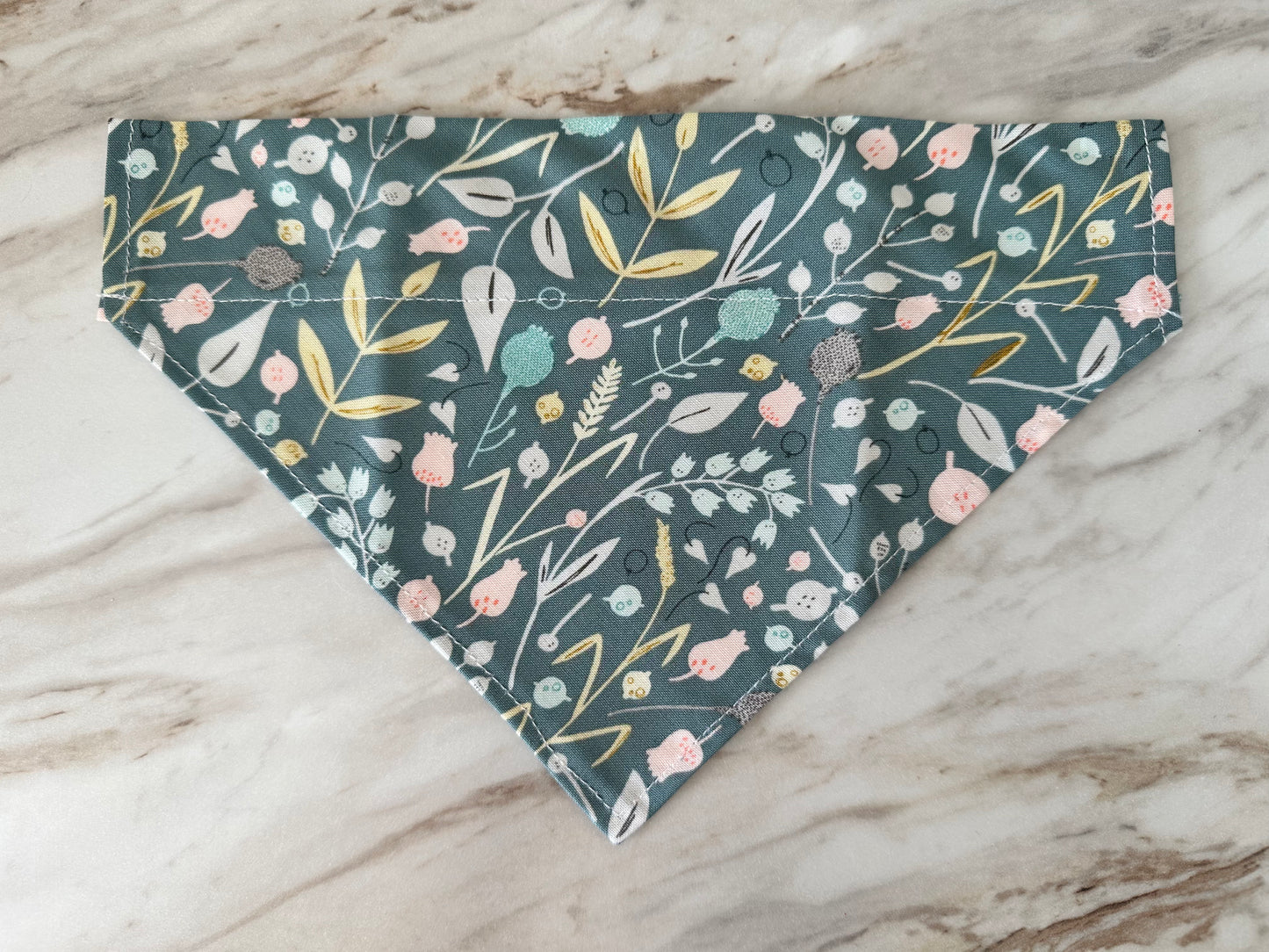 Floral | Green | Bandana