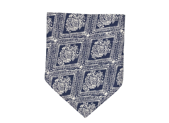 Floral | Navy | Bandana