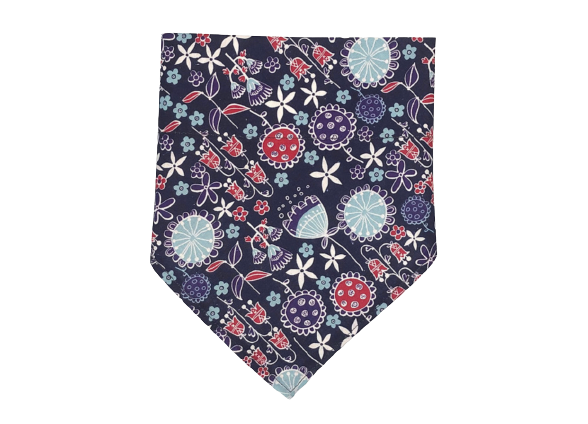Floral | Dark Purple | Bandana