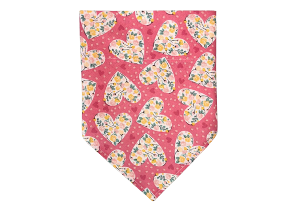 Floral Hearts | Bandana