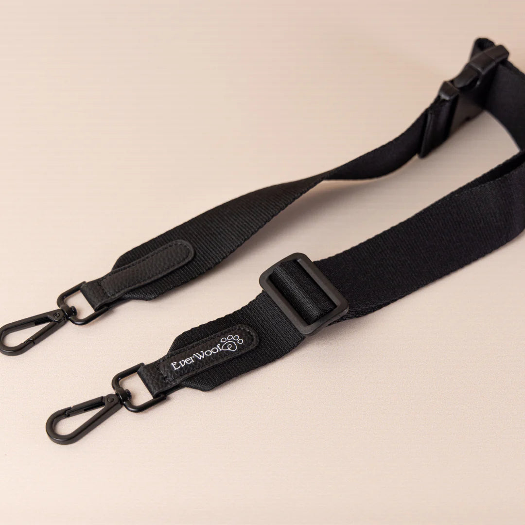 Faux Leather Grey + Choice of Strap | Dog Walking Bag