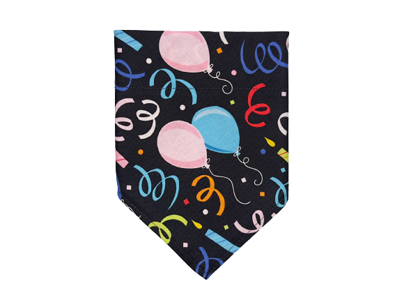 Birthday Balloons + Streamers | Bandana