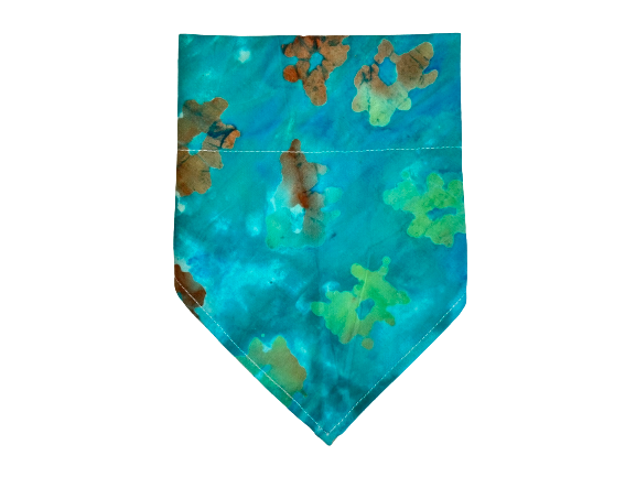 Teal Tie Dye | Bandana