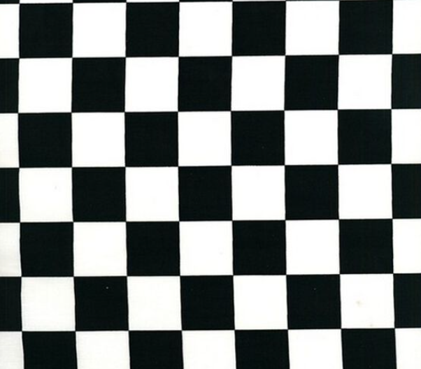 Checker | Black + White
