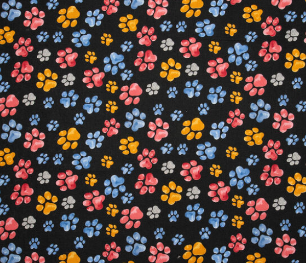 Paw Prints | Black