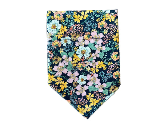 Floral | Navy | Bandana