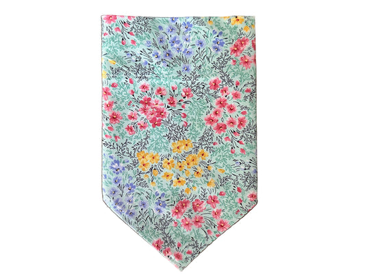 Floral | Teal | Bandana