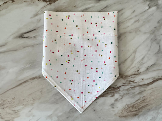 Confetti | White | Bandana