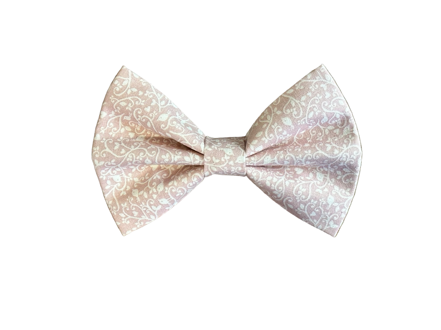 Mini Floral | Pink + White | Bow Tie