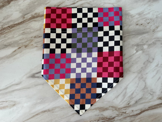Checker | Multicolor | Bandana