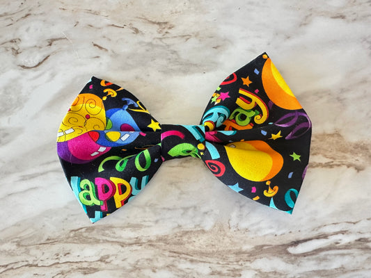 Birthday Streamers + Balloons | Bow Tie