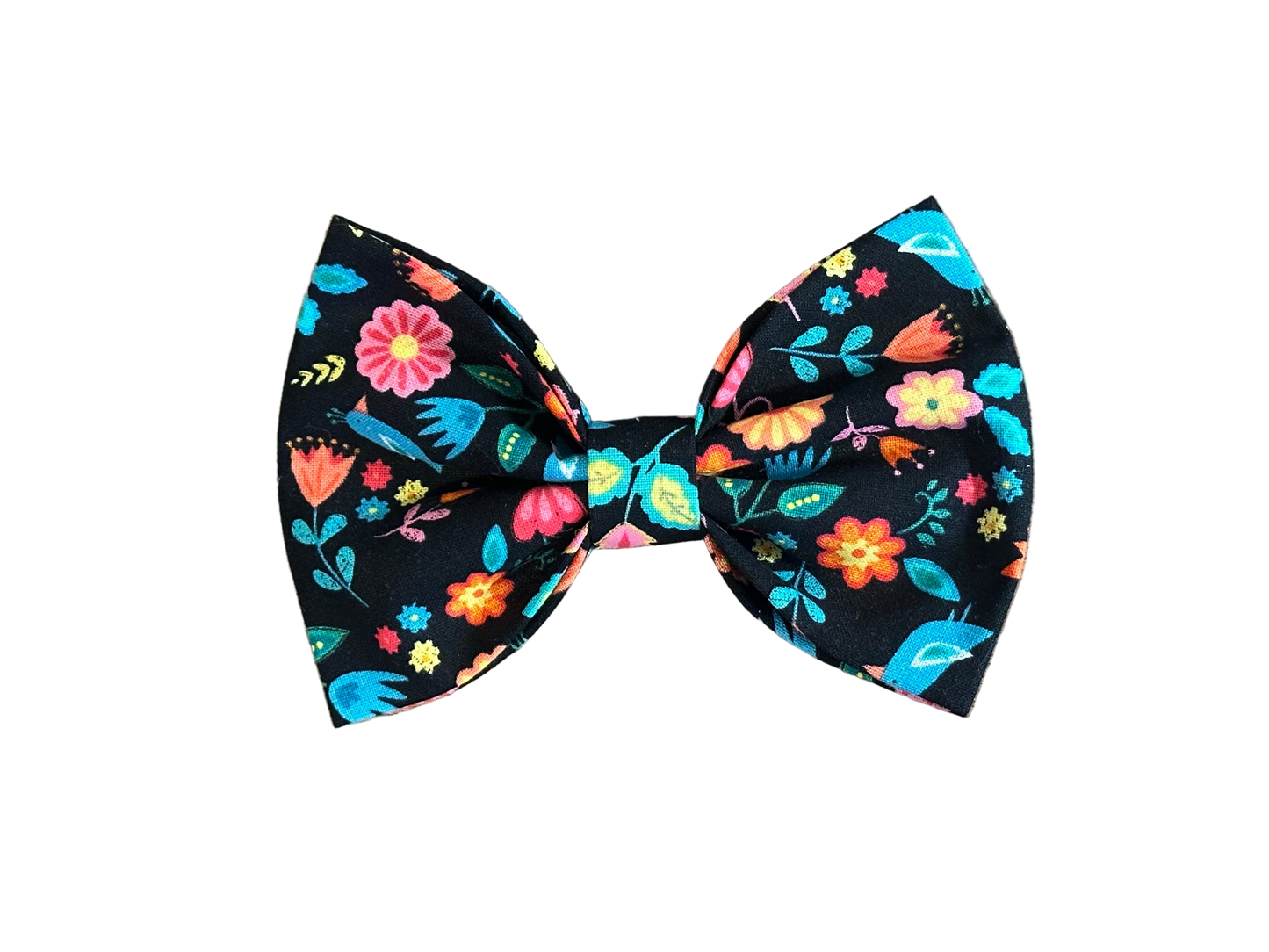 Floral | Neon | Bow Tie