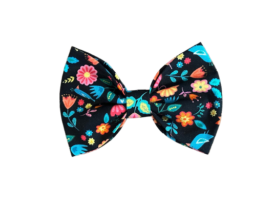 Floral | Neon | Bow Tie