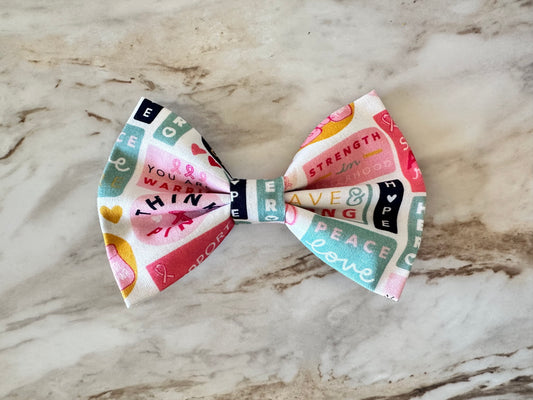Think Pink | Breast Cancer Awareness | Bow Tie