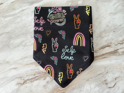 Girl Power | Black | Bandana