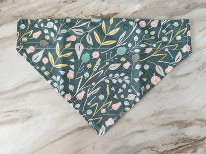 Floral | Green | Bandana