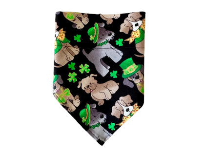 Festive Pups | Black | Bandana