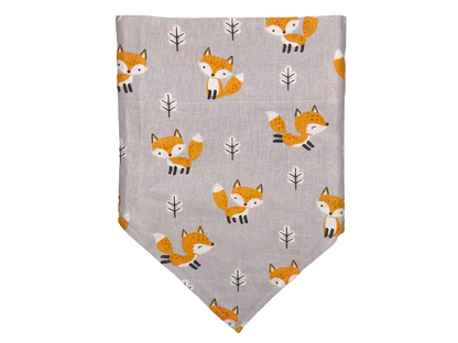 Foxes | Light Grey | Bandana