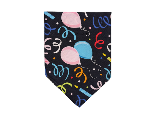 Birthday Balloons + Streamers | Bandana
