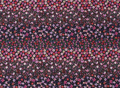 Floral | Pink + Black