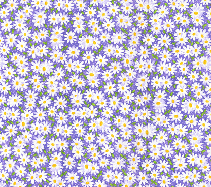 Floral | Purple Daisies